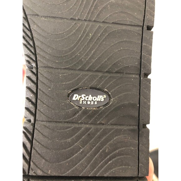 Dr. Scholl's So Cozy Women 10M Black Leather Lace Up Faux Shearling Ankle Bootie - Picture 6 of 7